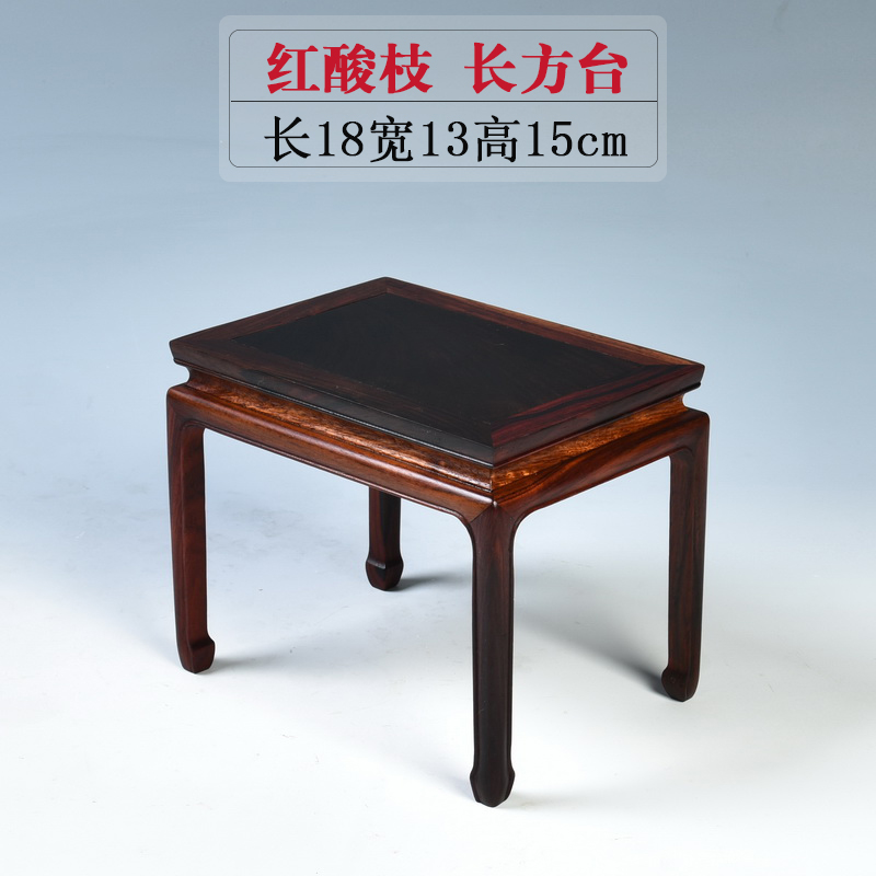 Pianology picking mahogany base solid wood rectangle flowers miniascape base square are it tea base