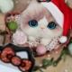 Giáng sinh mô phỏng con rối trâm kitty kitty len nỉ poke âm nhạc phù hợp với thời gian làm đồ handmade DIY - Trâm cài