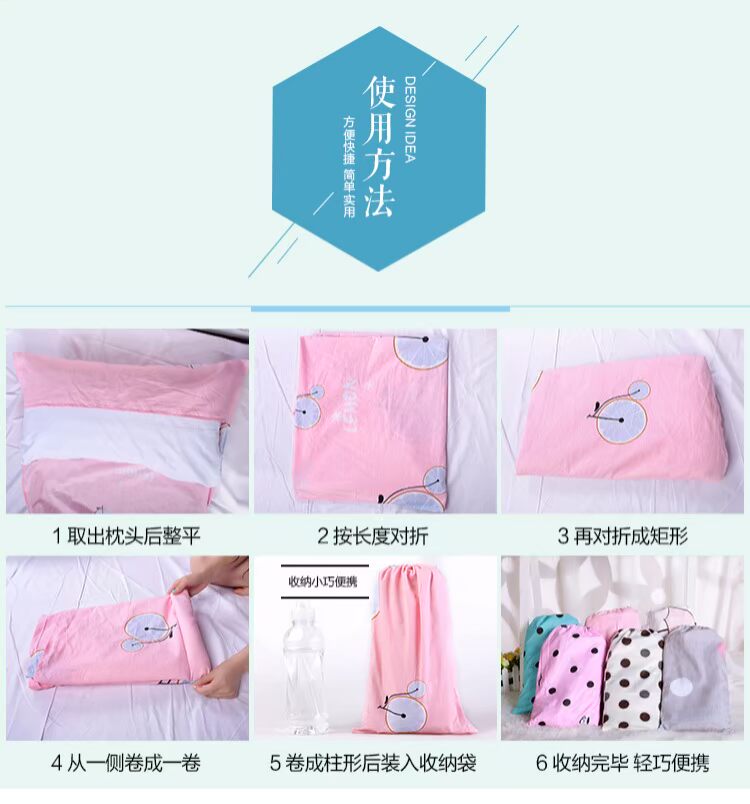 Xử lý túi ngủ cotton cầm tay du lịch bẩn người lớn bông ngủ túi khách sạn vệ sinh đơn đôi túi ngủ cho bé tiểu học