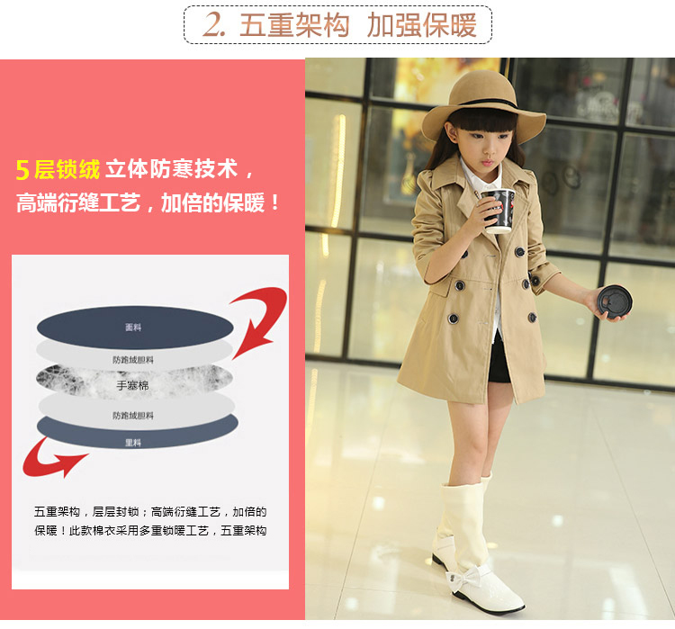 Manteau pour fille BILLYBEAR - Ref 2162943 Image 10