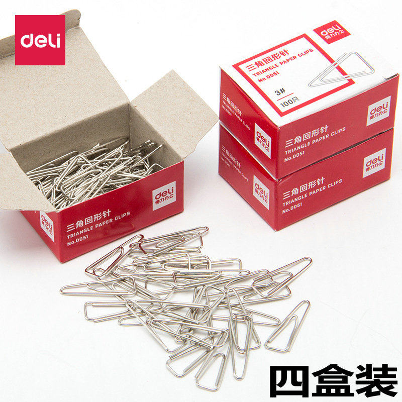 Strength 3# Backshape Needle 0051 Metal Triangle Clamp Color Roll Needs 100 Box Clothing Clamp