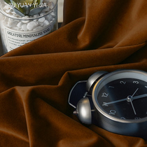 Australian cashmere velvet light extravagant thickened shading living room bedroom bedroom non-inverted velvet curtain solid color 2021 New