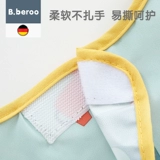 Детский лонгслив для мальчиков, слюнявчик, водонепроницаемый нагрудник для еды, анти-грязь, с карманом