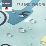 Детский лонгслив для мальчиков, слюнявчик, водонепроницаемый нагрудник для еды, анти-грязь, с карманом