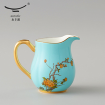 Lady Yongfeng Yuan Porcelain West Lake Blue Wine Equipment Chinese Wine Equipment Vintage Home White Wine Divider (Safe Package)