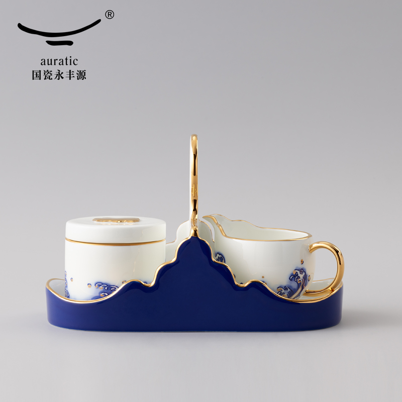 The porcelain Mr Yongfeng source porcelain sea pearl ceramic cups 8 head coffee cups and saucers suit milk sugar cylinder tray