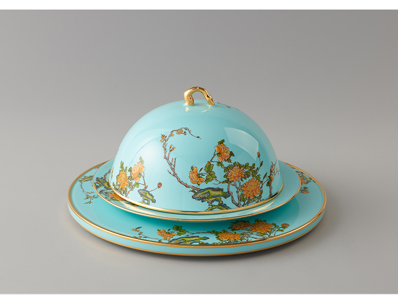 The porcelain Mrs Yongfeng source porcelain 41 single suit to use plates spoon head ceramic tableware of Chinese style household contracted