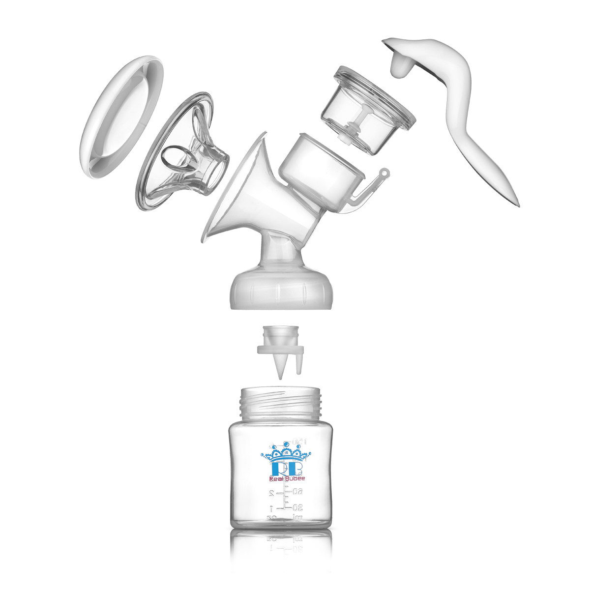 Схема сборки ручного молокоотсоса avent