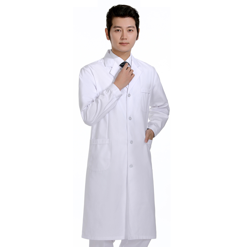 Hanfei Ig trắng Big Man Doctor Wears Experimental Mang Intern Loose áo dài tay áo mùa đông Mang Selong bác sĩ