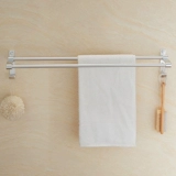 Космическая алюминиевая бокат полотенец с двойной подвесной стеной -удлиненная ванная комната -на стойку Tupein Tupein