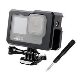 Applicable gopro9 metal Rabbit Cage Rim Anti-Fall Protective Sleeve Gopro hero9 Accessories Aluminum Alloy Dog Cage