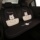 Подушка для автокресла four seasons универсальная подушка для сиденья goddess half-pack premium sense 2025 новый чехол для автокресла зимний mini 4