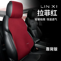 Linxi Rafi Red Back Cushion