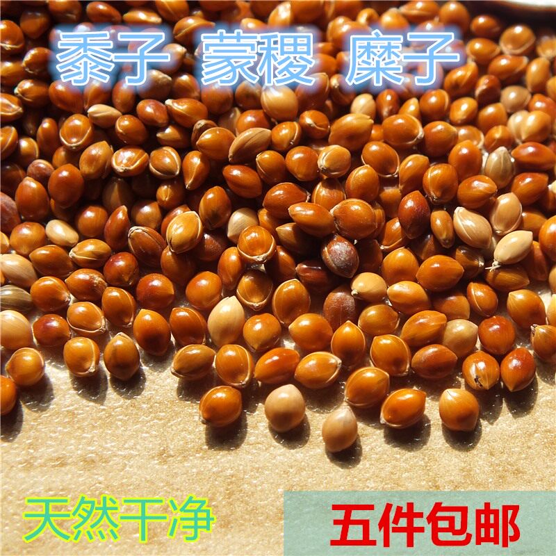 Millet millet new red Mengji newborn baby child pillow filler glutinous rice parrot pigeon bird food bird food