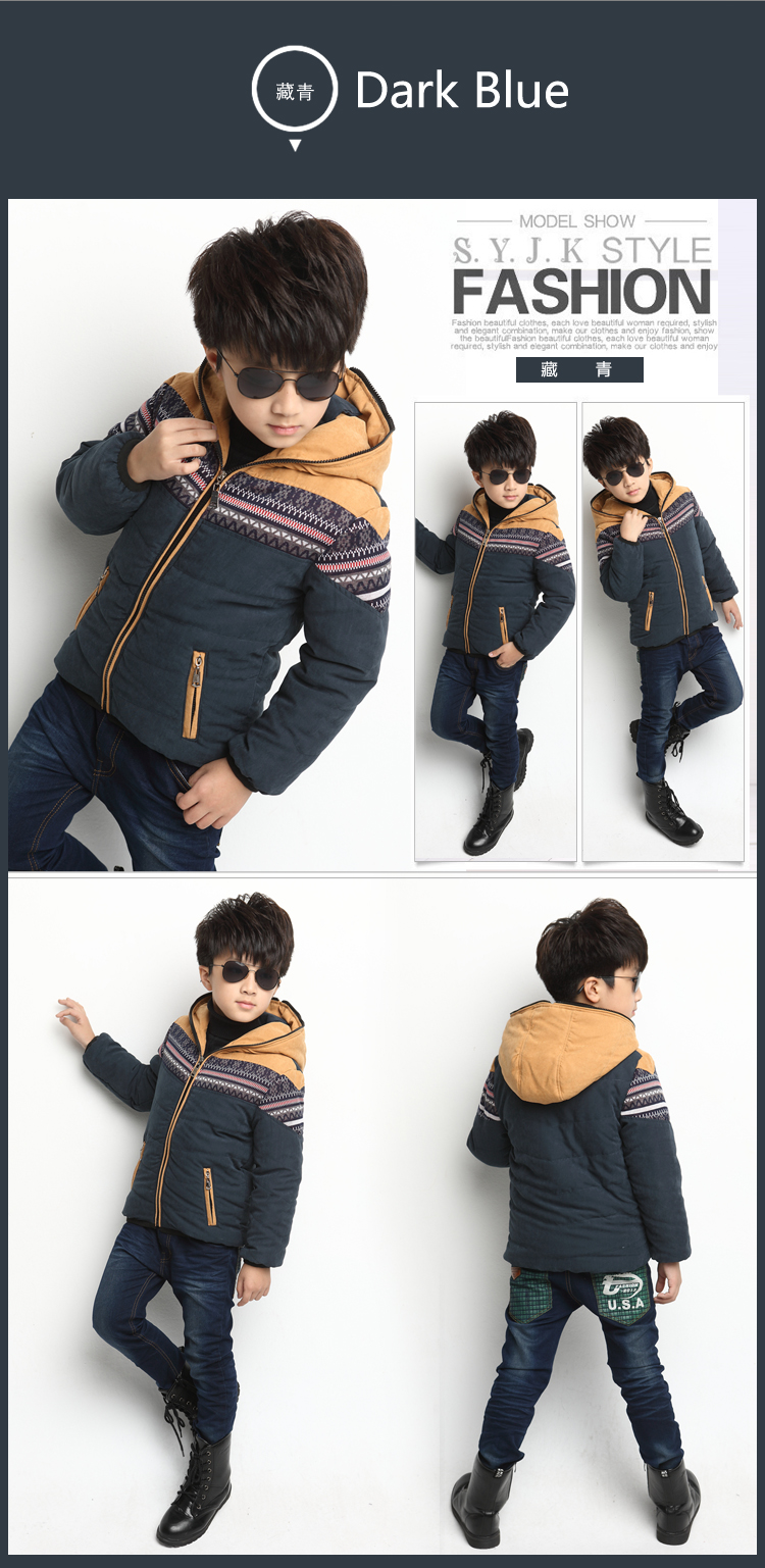 Manteau pour garcon en flanelle - Ref 2164464 Image 27