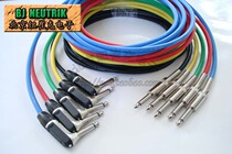 L-2T2S signal line big two core to L type big two core audio cable mono 6 5 instrument guitar play