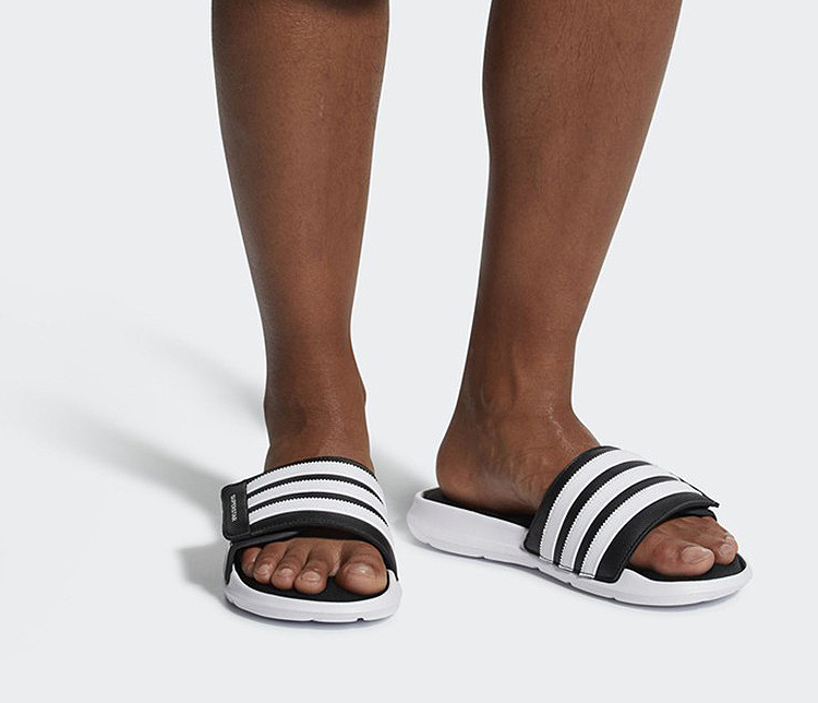 Adidas Superstar 3G 5G Adidas nam và nữ mùa hè Velcro thể thao dép AC8325 dép new balance