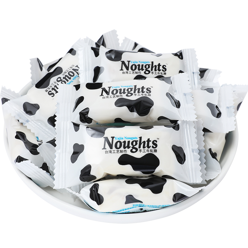 Hong Kong YJia Peanut Butter Rolling Sugar 500g About 45 Cows ZSugar Wedding Happy Candy Bulk Snacks Wholesale