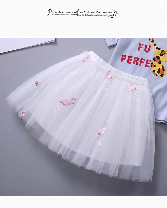 Váy bé gái váy công chúa cho bé váy pettiskirt 2019 quần áo trẻ em hè phiên bản Hàn Quốc của váy ngắn - Váy