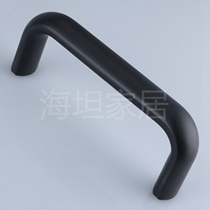 Haitan aluminum handle 114 aluminum alloy oval handle internal thread U-shaped chassis handle industrial Cabinet handle