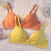 Underwear Womens Small breasts gather on the adjustment type bra without steel ring 18-24 years old girl high school students