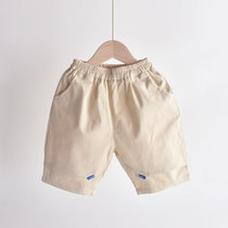 2022 Boy shorts for seven Pants Summer Clothing Children Pants Casual Pants Thin Korean version Summer Boomers 50% Pants
