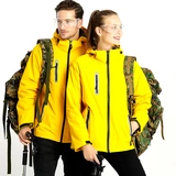 Демисезонная утепленная ветрозащитная водонепроницаемая альпинистская куртка подходит для мужчин и женщин для работы, делается под заказ