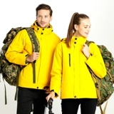 Утепленная ветрозащитная водонепроницаемая альпинистская куртка для работы, делается под заказ, с печатью вашего логотипа, увеличенная толщина