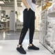Quần nam phiên bản Hàn Quốc của xu hướng chân dày, quần âu tự dưỡng nam và quần bó sát nhung nam mẫu mùa thu đông