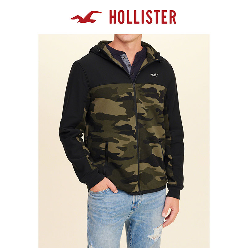 hollister hoodies camo