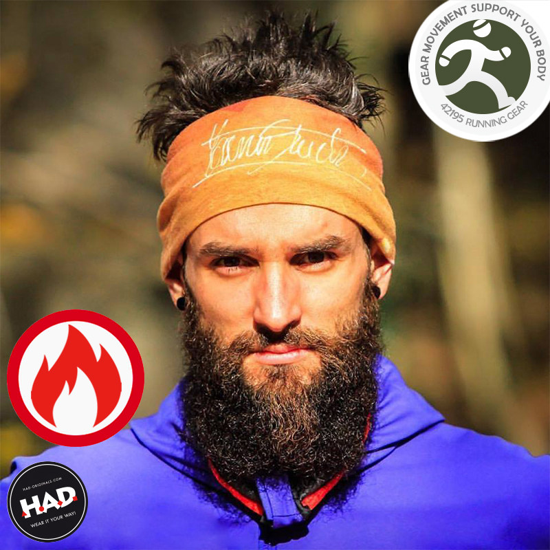 HAD Sports Running Foot Cross-country Grip Suede Splicing Magic Headscarf Scarf neck sleeve windproof face cover