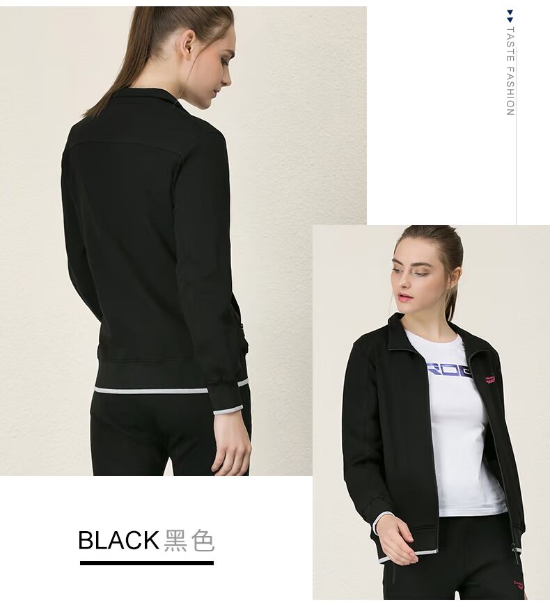 Áo sơ mi cá sấu 2019 xuân hè mới cho nữ áo khoác thể thao áo len cổ áo cổ áo cardigan mỏng dây kéo nữ - Áo khoác thể thao / áo khoác áo khoác thể thao nữ