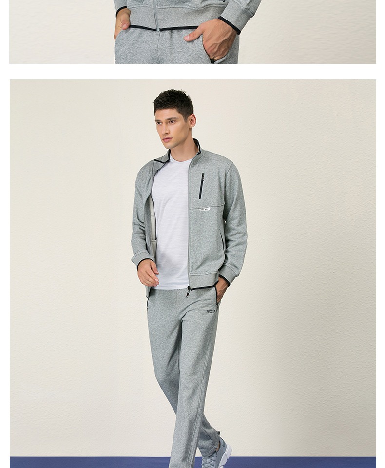 Áo sơ mi cá sấu mùa xuân và mùa thu mới Áo khoác thể thao nam Cotton cardigan đan Top Áo khoác giản dị Áo khoác hàng đầu - Áo khoác thể thao / áo khoác áo khoác thể thao nam