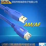 cáp mở rộng USB 3.0 Gris nam để kết nối nữ đơn vị mở rộng 1,5 2 3 m 5 truyền dữ liệu PC 1M - USB Aaccessories