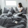 Chăn bông được giặt đơn mảnh Nhật Bản màu đơn - Quilt Covers bộ chăn gối