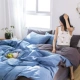 Chăn bông được giặt đơn mảnh Nhật Bản màu đơn - Quilt Covers