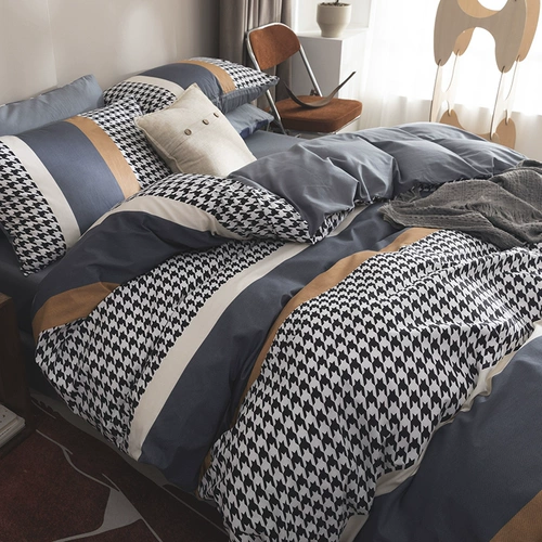 Хлопковое одеяло, хлопковый пододеяльник, простой и элегантный дизайн, 150x, 200x