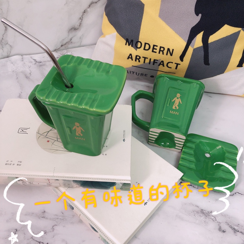 Creative and Quirky Squat Toilet Mug, Funny Ceramic Water Cup, Prank Gift for Friends