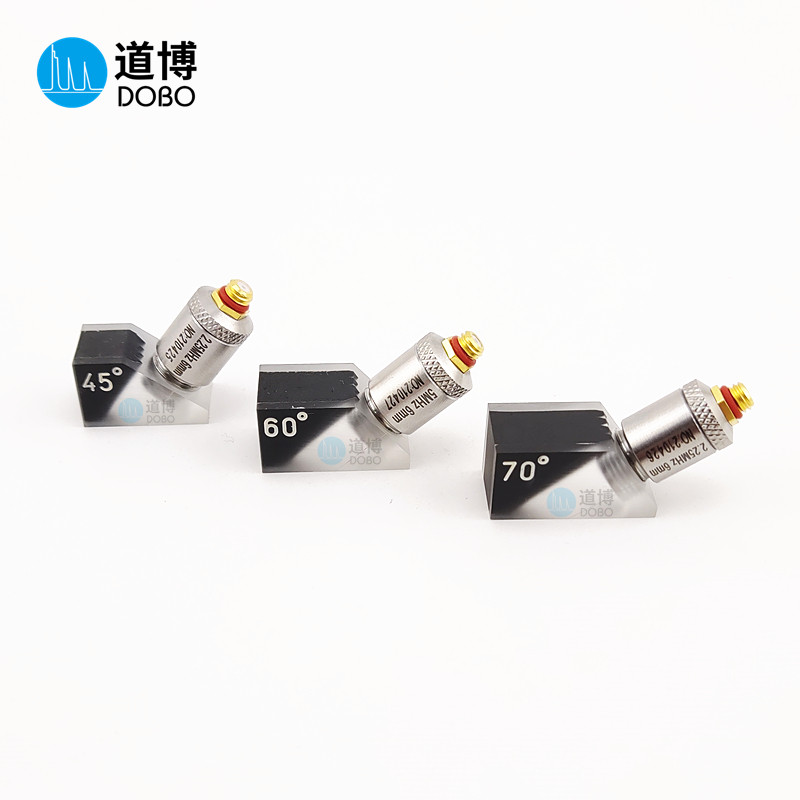 美标可拆式斜探头超声波探伤仪检测2.25 5MHz&Phi;6 45&deg; 60&deg; 70&deg;