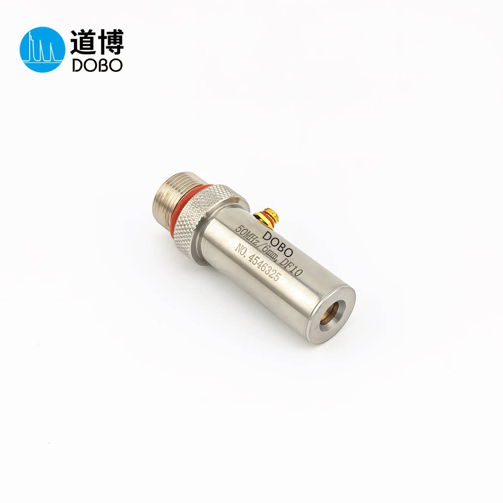 高频水浸探头50P6点聚焦50MHz6mm超声波探伤仪液浸头UHF/Microdot