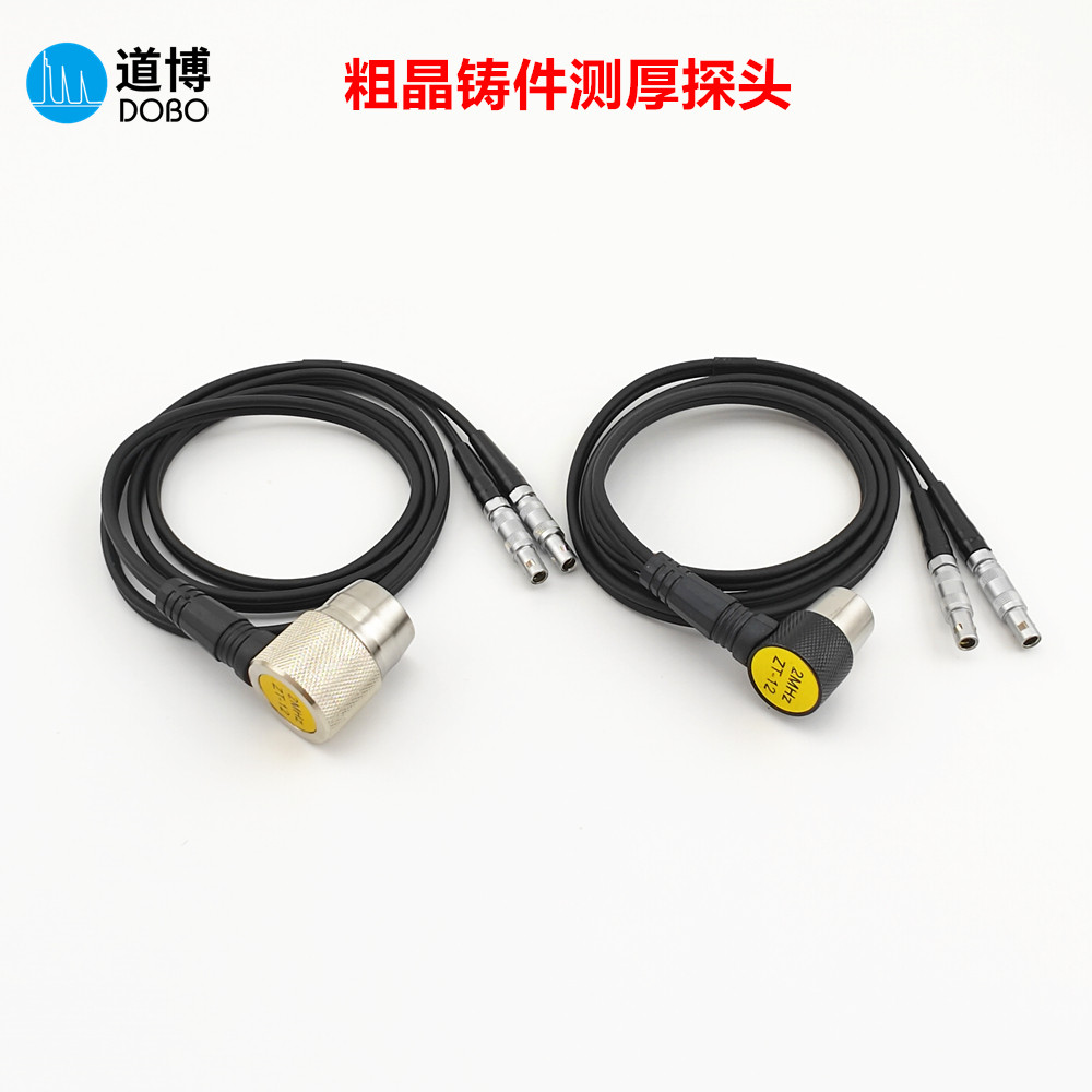 超声波测厚仪探头ZT-12铸铁粗晶金属测厚探头2MHZ2.5P通用型时代