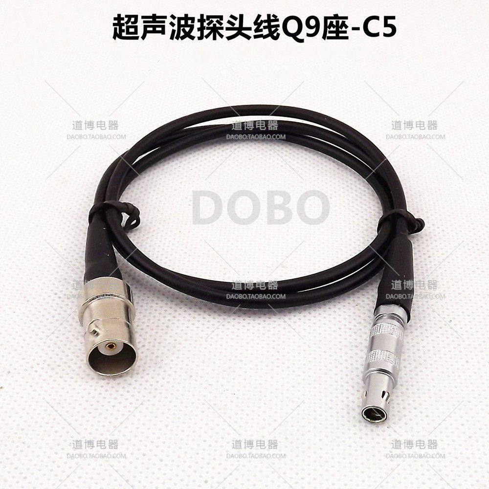 Q9C5超声波探头线BNC-FFA.00探伤仪连接线Q9母头C5公头同轴RG174