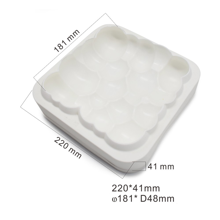 Đám mây mô hình đám mây mousse silicone khuôn Pháp West Point Bong bóng hình bong bóng silicone khuôn - Tự làm khuôn nướng các loại khuôn làm bánh