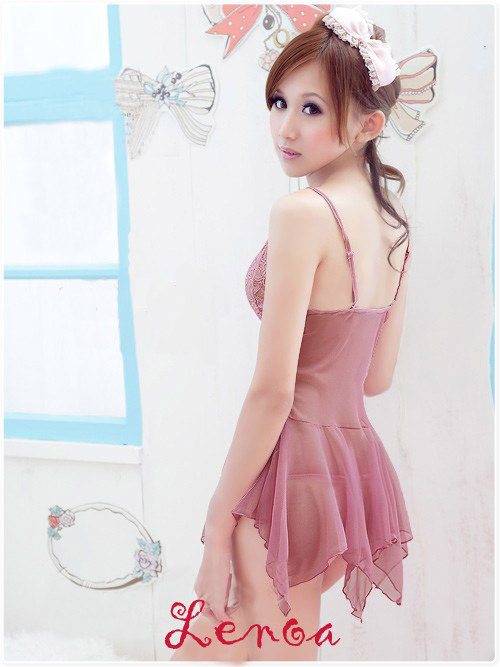 Đồ ngủ nữ gợi cảm mùa xuân và mùa hè cực kỳ quyến rũ siêu mỏng ngọt ngào trong suốt công chúa dây đeo váy ngủ phối cảnh đồ lót phù hợp với Sao đồ ngủ voan mỏng