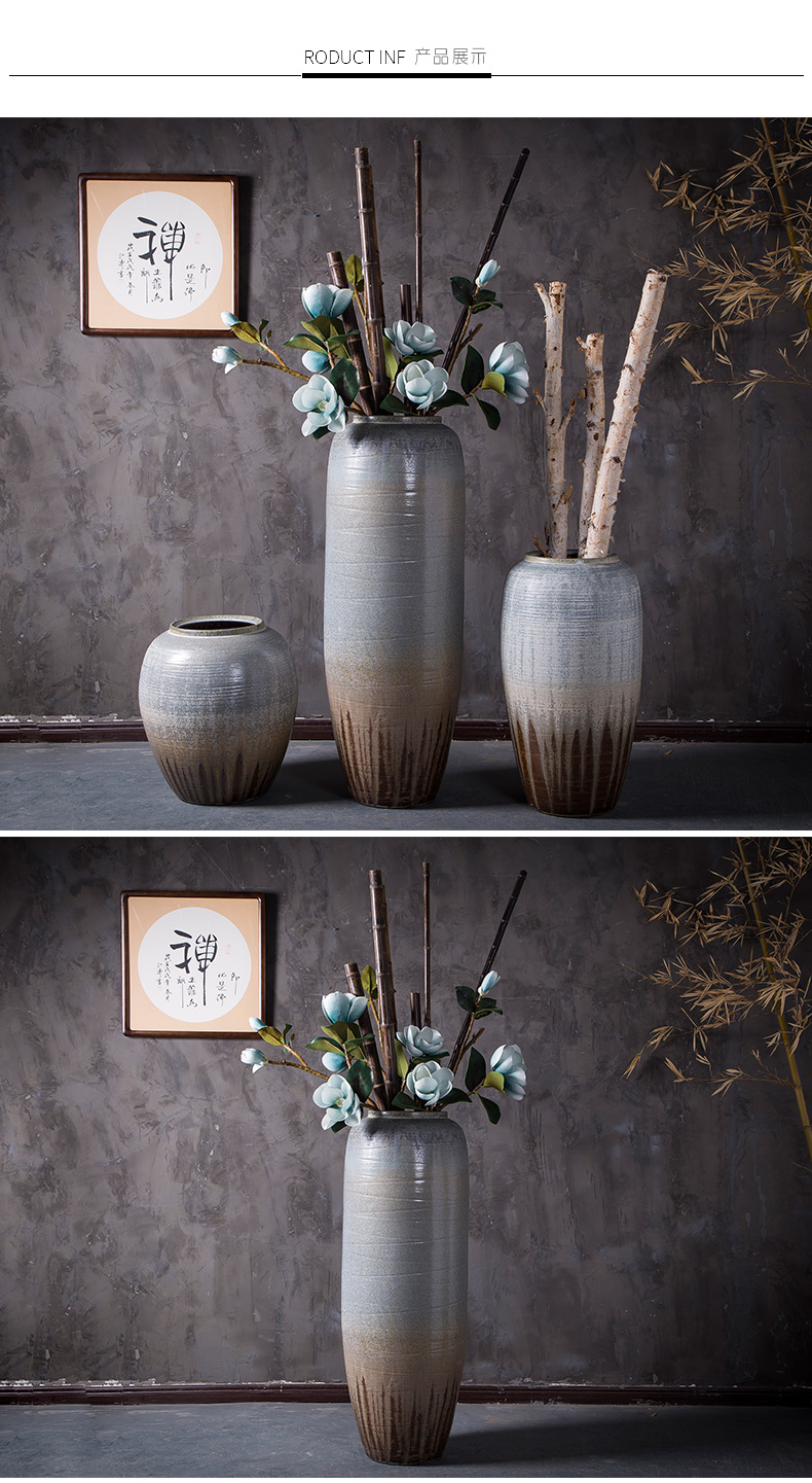 Vase furnishing articles flower arranging large sitting room be born American Chinese I and contracted Europe type flower arrangement of jingdezhen ceramics