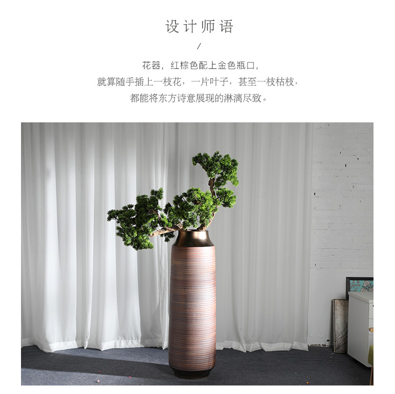 Zen flower arrangement is restoring ancient ways of large vase decoration to the hotel lounge ceramic furnishing articles sitting room porch floral suit