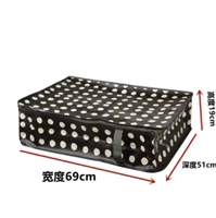 Black/White Wave Dot Dot Bag 69 × 51 × 19