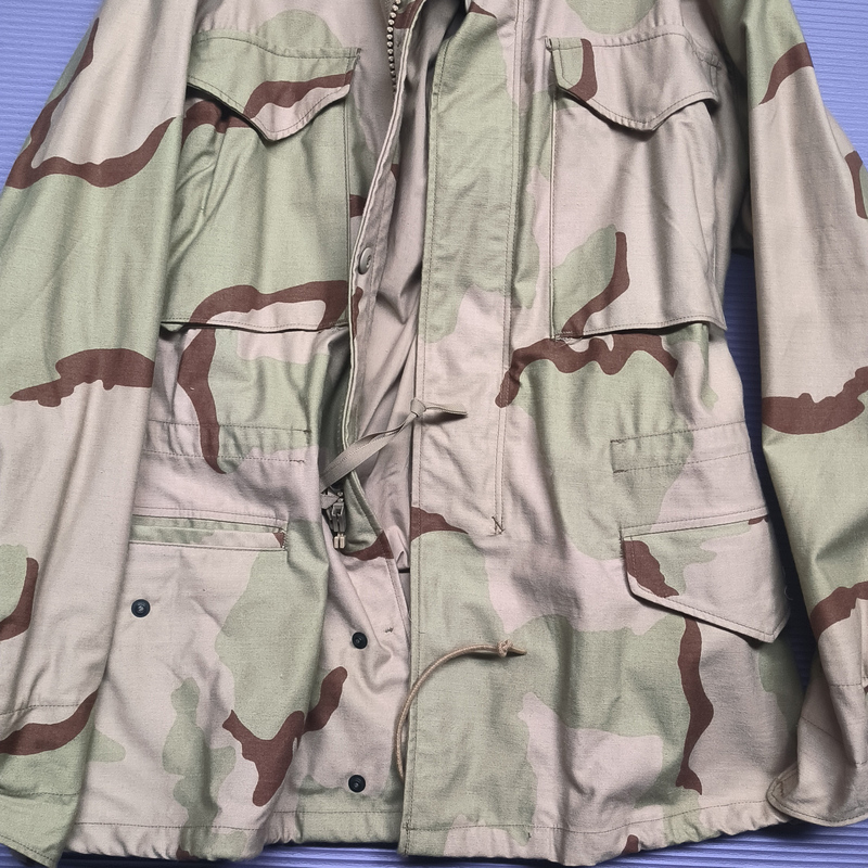 M65 Jacket/M65 Windbreaker/Three Sands/Official Issue/3 Color Desert Camo/Sr/Usgi M65 Jacket/M65 Windbreaker/Three Sands/Official Issue/3 Color Desert Camo/Sr/Usgi