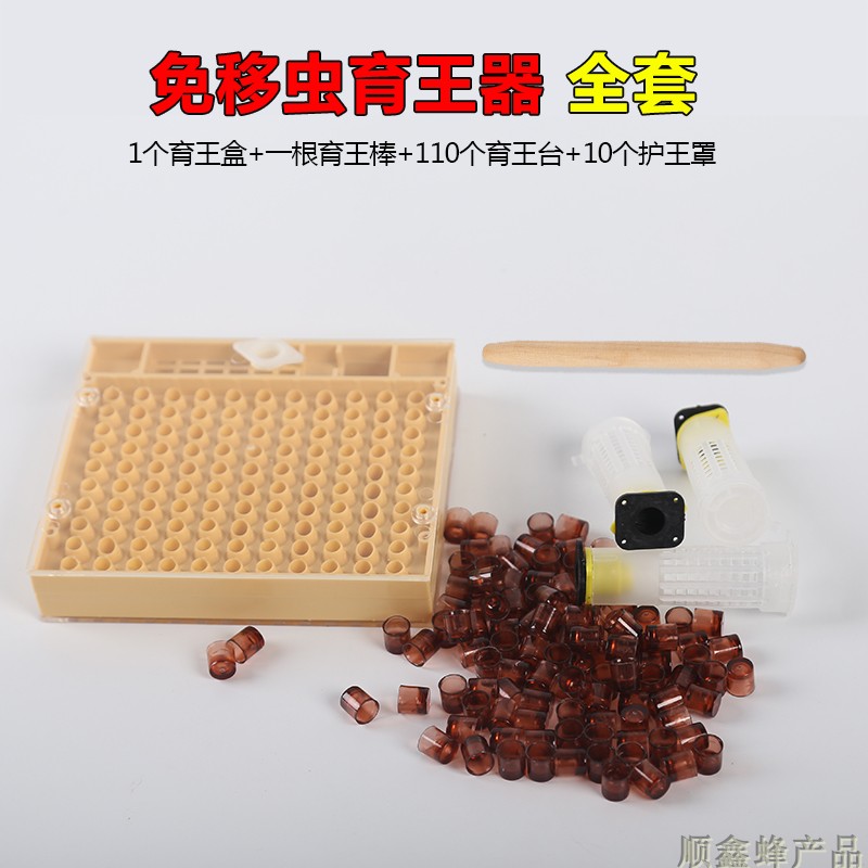 Beekeeping tools new product king cultivator plastic king cultivator export breeding box in the bee breeding queen bee-free package