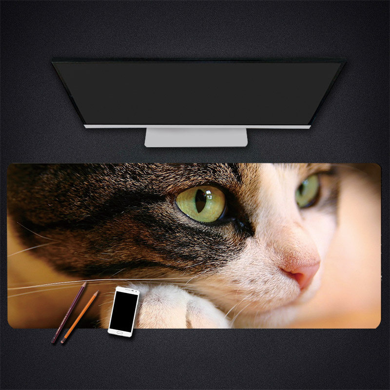 Extra-large personality mouse pad office laptop mat game keyboard pad desk learning to write pad